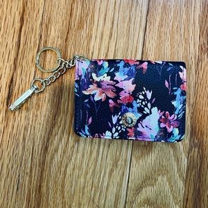 Steve Madden FLORAL snap slim wallet